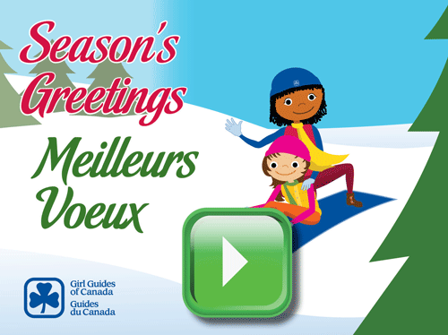 Girl Guides' Holiday E-Card